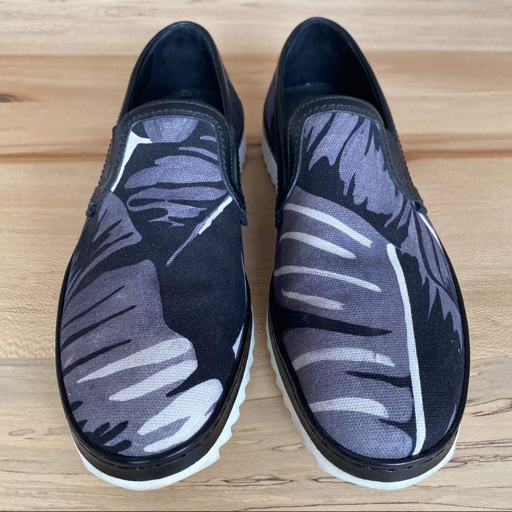 NEW | Dolce & Gabbana | Men’s Canvas Slip On Shoes | Sz 8